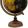 11.7" Desktop Rotating Globe World Earth Black Ocean Geography Table Decor - Perfect for Home, Office & Classroom By Globes Hub, 3 image