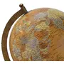 13.5" Decorative metic color Desktop Rotating Globe Black Ocean World Earth Office Table Decor By Globes Hub-Perfect for Home, Office & Classroom, 6 image