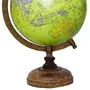 13" Desktop Rotating Globe World Earth Globes Ocean Geography Table Decor - Perfect for Home, Office & Classroom By Globes Hub, 3 image