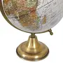 8" Ruff Off White Antique Globe , World Globe , Home Decor , Gift Item , Political Globe , Educational Globe By Globes Hub, 2 image