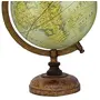 12.3" Rotating Globe Table Decor Ocean Geographical Earth Desktop Home Decore By Globes Hub-Perfect for Home, Office & Classroom, 3 image