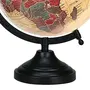 13" Decorative Rotating Globe Beige Ocean World Geography Earth Home Decor - Perfect for Home, Office & Classroom By Globes Hub, 5 image
