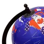 12.5" Rotating Desktop Globes Blue Ocean Globe World Geography Table Decor - Perfect for Home, Office & Classroom By Globes Hub, 3 image
