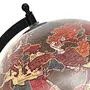 13" Decorative Rotating Globe Beige Ocean World Geography Earth Home Decor - Perfect for Home, Office & Classroom By Globes Hub, 6 image