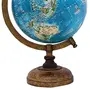 11.3" Desktop Rotating Globe Earth Blue Ocean Geography World Table Decor - Perfect for Home, Office & Classroom By Globes Hub, 5 image