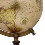 13" Decorative Rotating Earth Globe Beige Ocean World Geography Home Decor - Perfect for Home, Office & Classroom By Globes Hub, 6 image