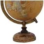 13.5" Decorative metic color Desktop Rotating Globe Black Ocean World Earth Office Table Decor By Globes Hub-Perfect for Home, Office & Classroom, 3 image