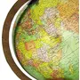 13" Rotating Desktop Globe Earth Geography Green Ocean World Table Decor - Perfect for Home, Office & Classroom By Globes Hub, 2 image