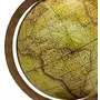 12.5" Desktop Rotating Globe World Earth Yellow Ocean Geography Table Decor - Perfect for Home, Office & Classroom By Globes Hub, 3 image