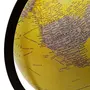 10.7" Desktop Rotating Yellow Ocean Globe World Earth Geography Gift Table Decor By Globes Hub-Perfect for Home, Office & Classroom, 3 image