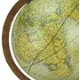 12.3" Rotating Globe Table Decor Ocean Geographical Earth Desktop Home Decore By Globes Hub-Perfect for Home, Office & Classroom, 2 image