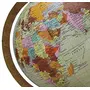12.5" Decorative multicolour Desktop Rotating Globe Black Ocean World Earth Office Table Decor By Globes Hub-Perfect for Home, Office & Classroom, 2 image