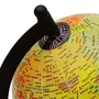 8.3" Mini Rotating Desktop Globe World Earth Green Ocean Geography Table Decor - Perfect for Home, Office & Classroom By Globes Hub, 3 image