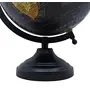 12.5" Desktop Rotating Globe World Geography Earth Table Decor Black Ocean - Perfect for Home, Office & Classroom By Globes Hub, 3 image