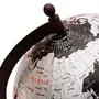 12.7" Desktop Rotating Globe World Earth Geography Table Decor Black Ocean - Perfect for Home, Office & Classroom By Globes Hub, 2 image