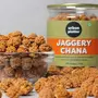 Jaggery Chana , 200 Gm (7.05 OZ) [Deliciously Roasted Chana Coated In Jaggery], 6 image