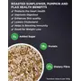 Pumpkin, Sunflower and Flax Seeds Mix- Indian Roasted Seed Snacks 125 Gm (4.40 OZ), 4 image