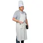 Urban Platter 100% Fair Trade Certified Cotton Kitchen Apron with Front Pocket, 3 image