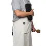 Urban Platter 100% Fair Trade Certified Cotton Kitchen Apron with Front Pocket, 4 image