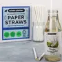 Urban Platter Eco-Friendly Disposable Paper Straws [Size 8mm Box of 100 Straws Extra Thick Drinking Straw], 6 image