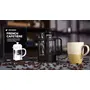 Urban Platter French Press Coffee Maker Pot 850ml [Toughened Boron Glass Stainless Steel Plunger], 2 image