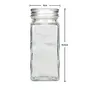 Urban Platter Mason Glass Jar with Wide Mouth Silver Cap 100ml [Pack of 6 Mason Jars Screw Caps Microwave-Safe], 5 image