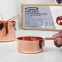 Urban Platter Rose Gold Steel Measuring Cups [Set of 4 Cups - 60ml 80ml 125ml 250ml], 3 image
