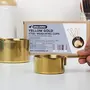 Urban Platter Yellow Gold Steel Measuring Cups [Set of 4 Cups - 60ml 80ml 125ml 250ml], 4 image