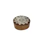 Silkrute Wooden Round or Mandala Block Stamps to print on fabrics or DIY craft (Pack of 1), 2 image