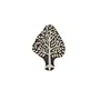 Silkrute Tree Wooden Printing Block | DIY Henna Fabric Textile Paper Clay Pottery Stamp (Pack of 1), 2 image