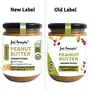Jus' Amazin Creamy Organic Peanut Butter All Natural - Unsweetened (500g) | 100% Organic Ingredients Vegan & Keto, 3 image