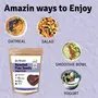 Jus' Amazin Organic Roasted Flax Seeds (500g) | High Protein | Rich in Fiber | Omega-3 & Anti-| Superfood | Clean Nutrition, 6 image