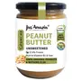 Jus Amazin CRUNCHY Organic Peanut Butter - Unsweetened (500g) | 28% Protein | Clean Nutrition | Single Ingredient - 100% Organic Peanuts | Zero Additives | Vegan &  Dairy Free