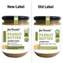 Jus Amazin CRUNCHY Organic Peanut Butter - Unsweetened (500g) | 28% Protein | Clean Nutrition | Single Ingredient - 100% Organic Peanuts | Zero Additives | Vegan &  Dairy Free, 3 image