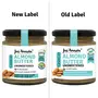 Jus Amazin CRUNCHY Almond Butter - Unsweetened (200g) | 25.5% Protein | Clean Nutrition | Single Ingredient - 100% Almonds | Zero Additives | Vegan & Dairy Free, 3 image
