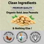 Jus Amazin CRUNCHY Organic Peanut Butter - Unsweetened (500g) | 28% Protein | Clean Nutrition | Single Ingredient - 100% Organic Peanuts | Zero Additives | Vegan &  Dairy Free, 4 image