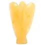 SATYAMANI Natural Yellow Quartz(Big) Angel, 4 image