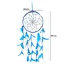 SATYAMANI Handmade Blue Color Dream Catcher for Elements Energy Balancing in He/Office/Shop (60 cm x 20 cm), 4 image