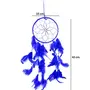 SATYAMANI Handmade Blue Color Dream Catcher for He/Office/Shop (45 cm x 15 cm), 4 image