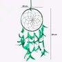 SATYAMANI Handmade Yellow Color Dream Catcher for Elements Energy Balancing in He/Office/Shop (60 cm x 20 cm), 4 image
