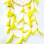 SATYAMANI Handmade Yellow Color Dream Catcher for Elements Energy Balancing in He/Office/Shop (60 cm x 20 cm), 2 image