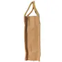 ALOKIK Dyed Laminated Bottle Jute Bags for Water Bottle Or Win 2 L Green and Beige, 4 image