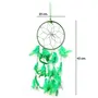 SATYAMANI Handmade Green Color Dream Catcher for He/Office/Shop (45 cm x 15 cm), 4 image