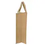 ALOKIK Laminated Jute Bags With Yoga Prints For Unisex With Zipperr (Beige Small), 2 image