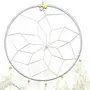 SATYAMANI Handmade White Color Dream Catcher for Elements Energy Balancing in He/Office/Shop (60 cm x 20 cm), 2 image