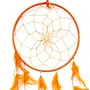 SATYAMANI Handmade Orange Color Dream Catcher for Elements Energy Balancing in He/Office/Shop, 3 image