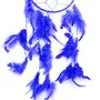 SATYAMANI Handmade Blue Color Dream Catcher for He/Office/Shop (45 cm x 15 cm), 3 image