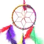 SATYAMANI Handmade Hobby Multi Color Dream Catcher for Positive Energy and Protection for He/Office/Shop (25 cm x 8 cm), 2 image
