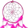 SATYAMANI Handmade Magenta Color Dream Catcher for Elements Energy Balancing in He/Office/Shop (60 cm x 20 cm), 3 image