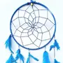 SATYAMANI Handmade Blue Color Dream Catcher for Elements Energy Balancing in He/Office/Shop (60 cm x 20 cm), 3 image